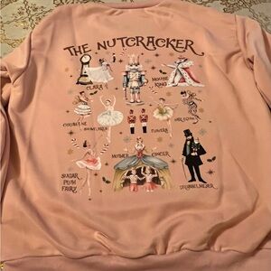 Gorgeous Nutcracker Pink sweater women size small
🩰